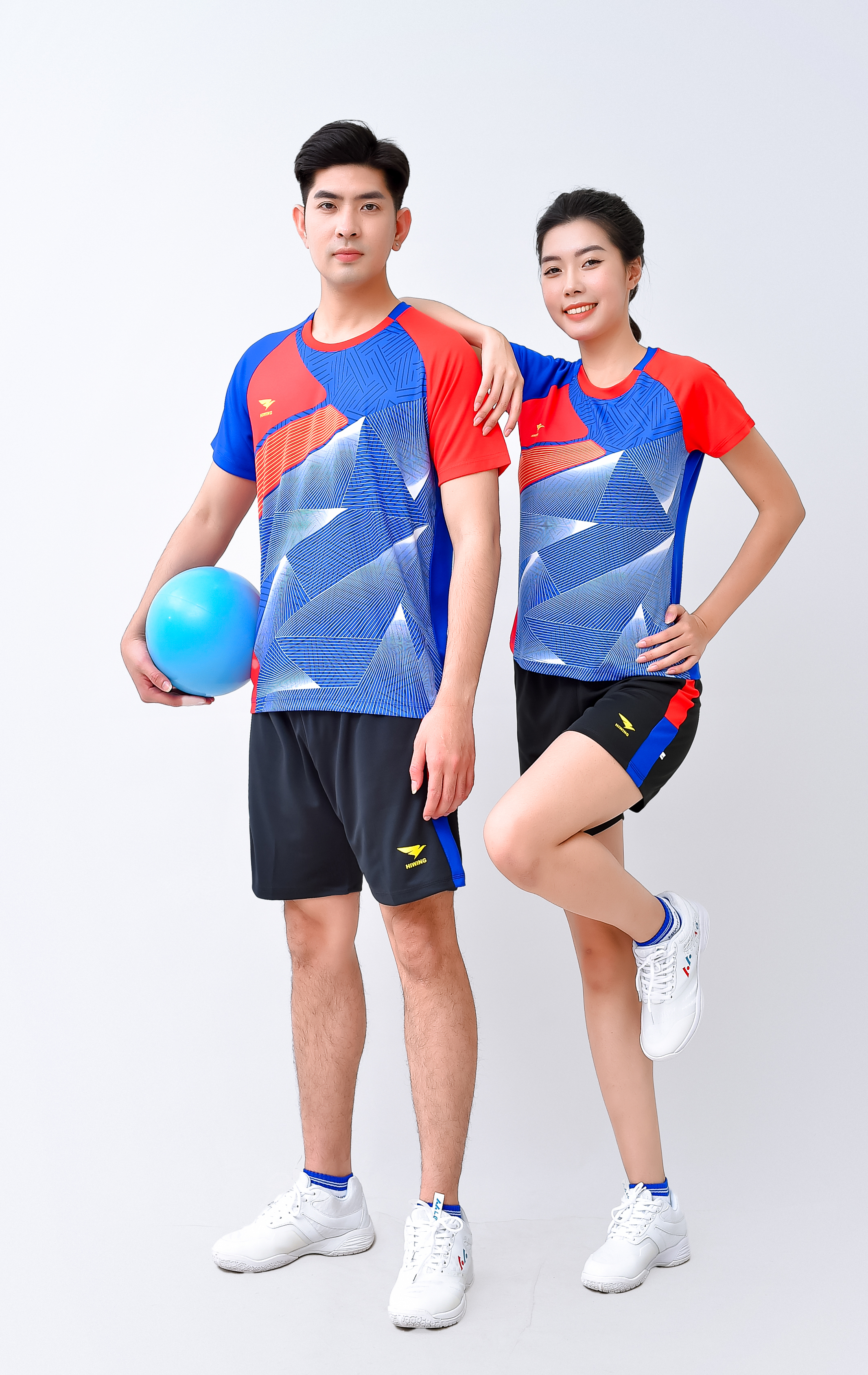 Áo bóng chuyền Nữ Hiwing H12 màu Xanh Than